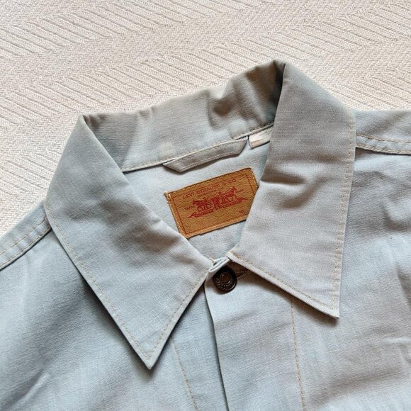 Levi’s Light Wash Thin Denim Jacket - Picture 4 of 8